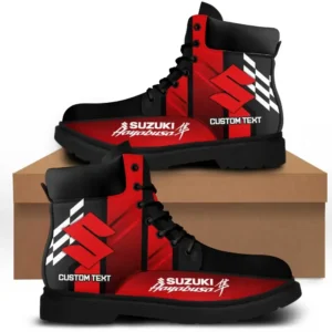 Motorcycle Owner Gift All-Season Boots, Lace Up Boots All Over Print Gift For Car Fan CAR0301152315