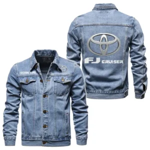 Car Fans Gift Denim Jacket, Denim Jacket All Over Print Gift For Car Enthusiasts CAR1901132284 - Light Blue