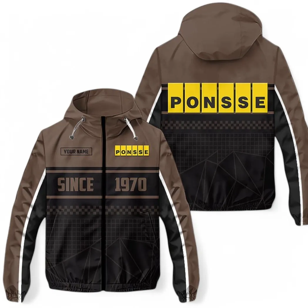 Tractor Fans Gift Windbreaker Jacket, Jacket All Over Print For Tractor Fan CAR305031825247 - Brown