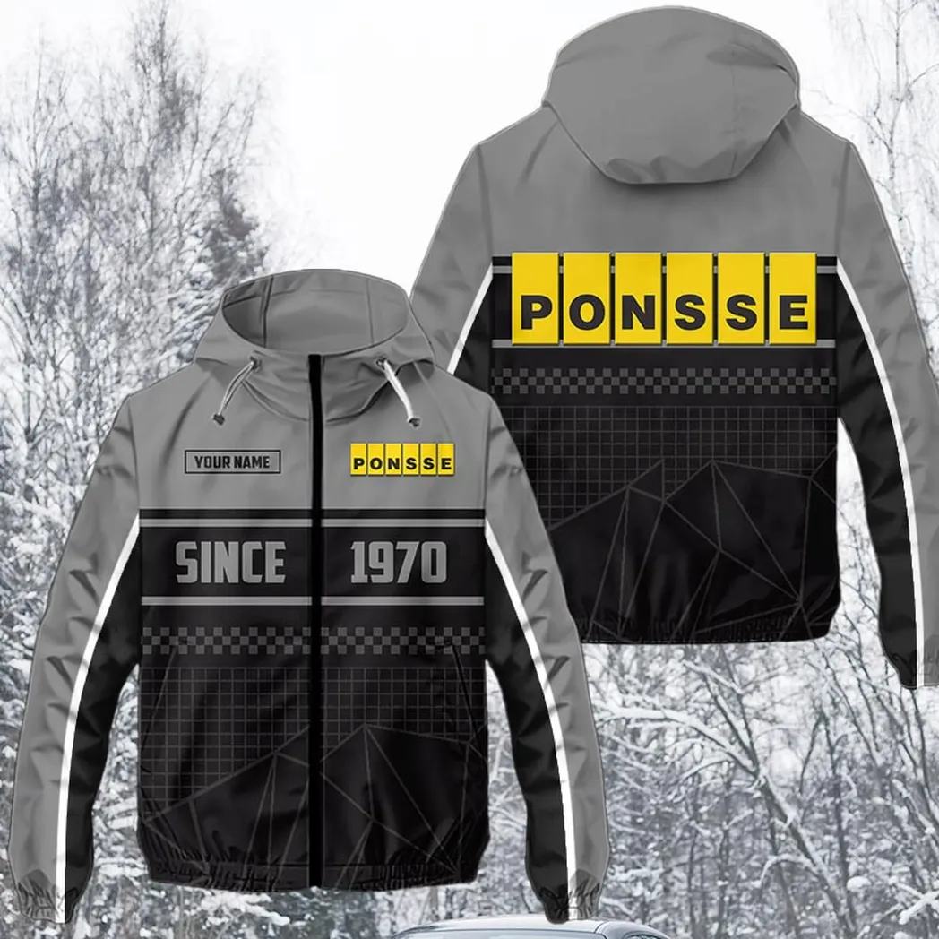 Tractor Fans Gift Windbreaker Jacket, Jacket All Over Print For Tractor Fan CAR305031825247 - Gray