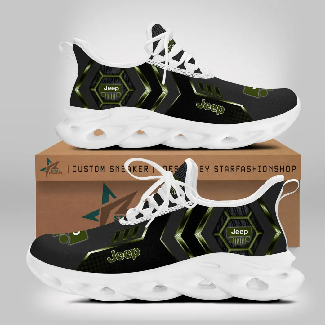 Truck Fans Gift Max Soul Shoes, Sport Sneakers All Over Print For  Truck Owner CAR64022025050 - White