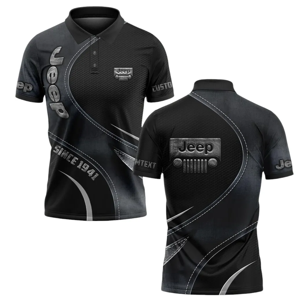 Truck Fans Gift Polo Shirt, Polo Shirt All Over Print Gift For Truck Lovers, Custom Name CAR17102252527