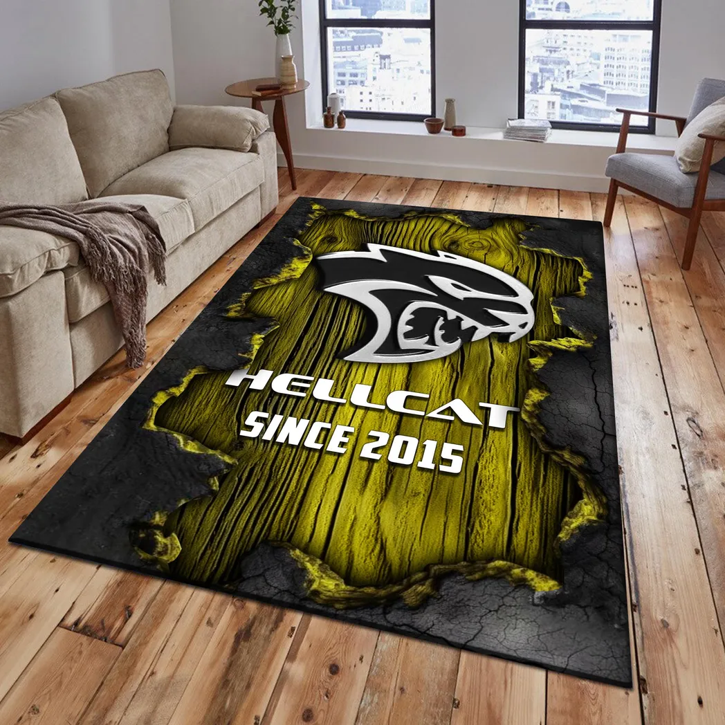 Truck Fans Gift Rug, Carpet All Over Print Gift For Truck CAR19503182526 - Yellow