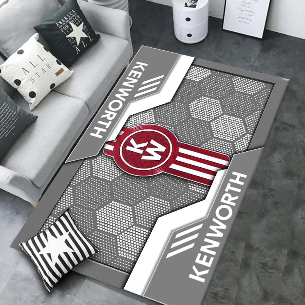 Truck Fans Gift Rug, Carpet All Over Print Gift For Truck CAR30203242501 - Grey