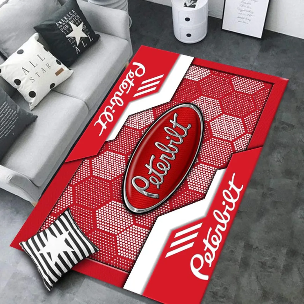 Truck Fans Gift Rug, Carpet All Over Print Gift For Truck CAR30203242502 - Red
