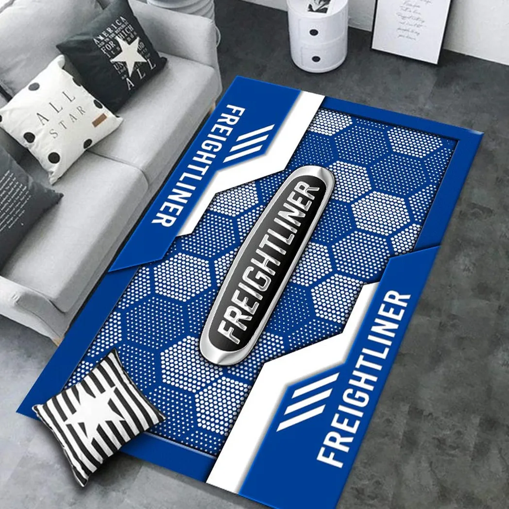 Truck Fans Gift Rug, Carpet All Over Print Gift For Truck CAR30203242508 - Blue