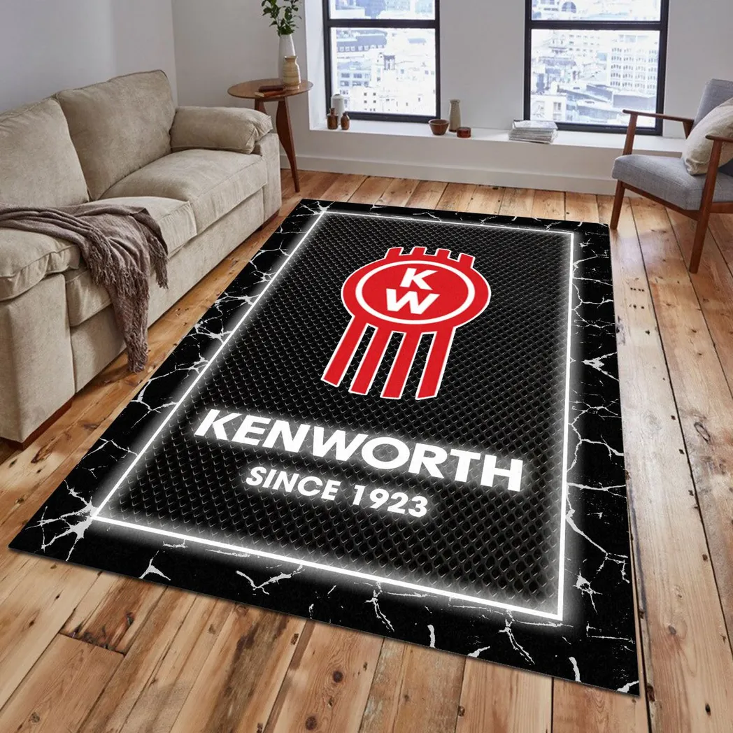 Truck Fans Gift Rug, Carpet All Over Print Gift For Truck Lovers CAR15003142517 - Grey
