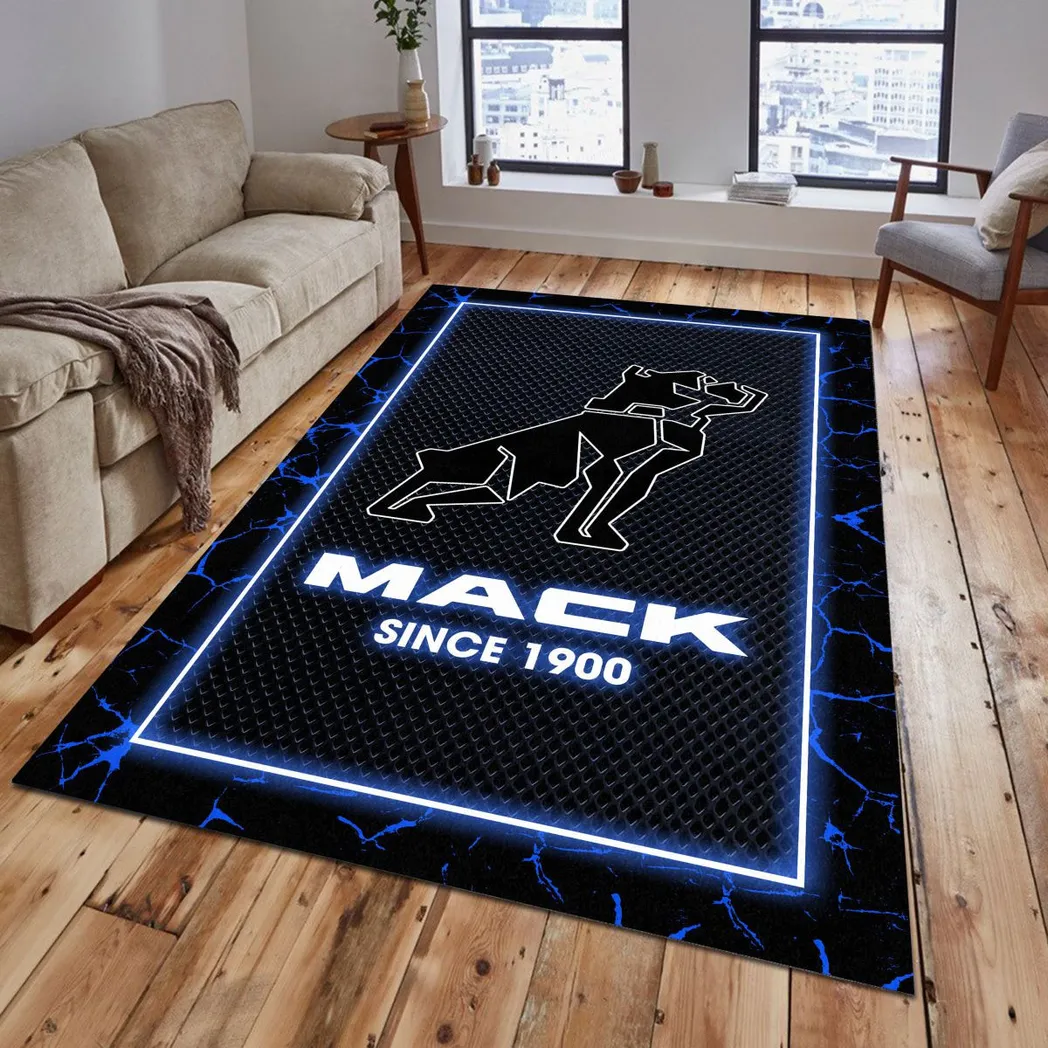 Truck Fans Gift Rug, Carpet All Over Print Gift For Truck Lovers CAR15003142518 - Blue