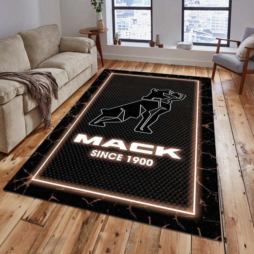 Truck Fans Gift Rug, Carpet All Over Print Gift For Truck Lovers CAR15003142518 - Brown
