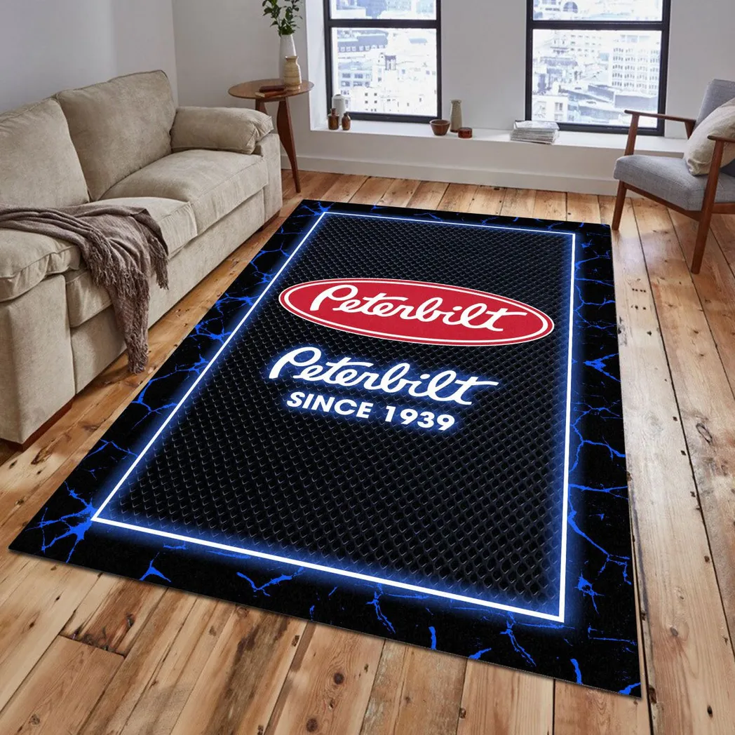 Truck Fans Gift Rug, Carpet All Over Print Gift For Truck Lovers CAR15003142527 - Blue