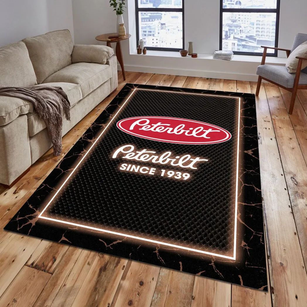 Truck Fans Gift Rug, Carpet All Over Print Gift For Truck Lovers CAR15003142527 - Brown