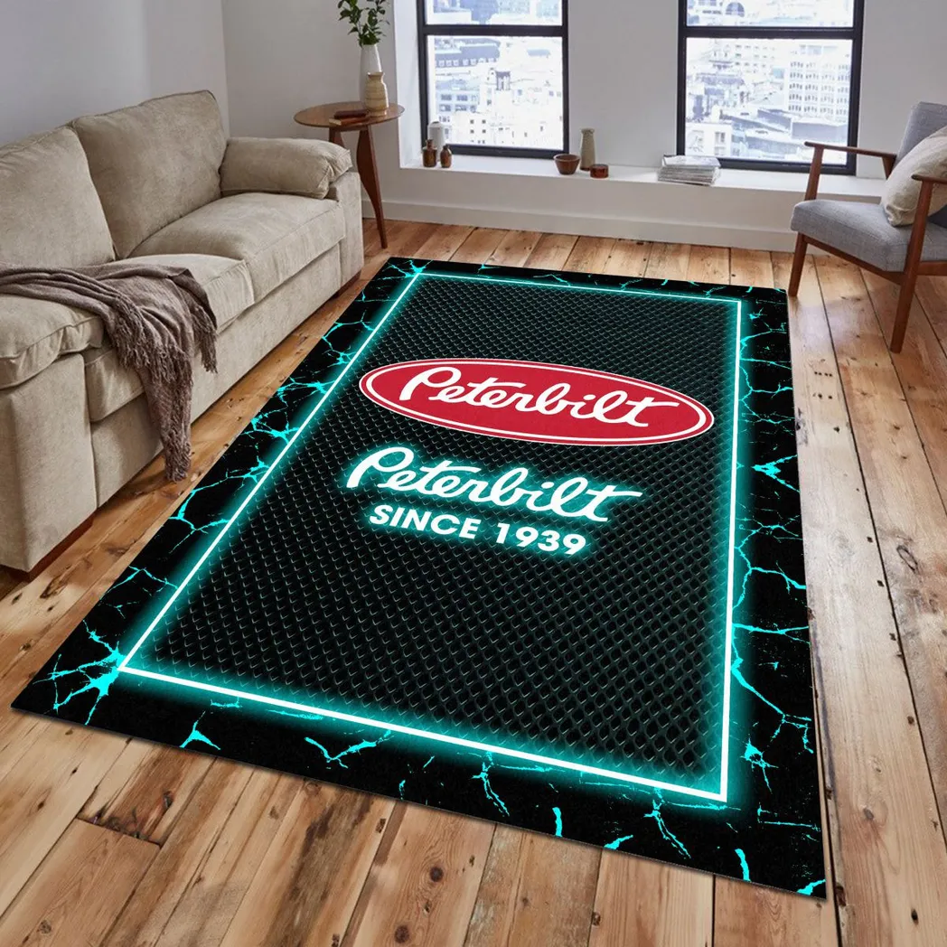 Truck Fans Gift Rug, Carpet All Over Print Gift For Truck Lovers CAR15003142527 - Cyan