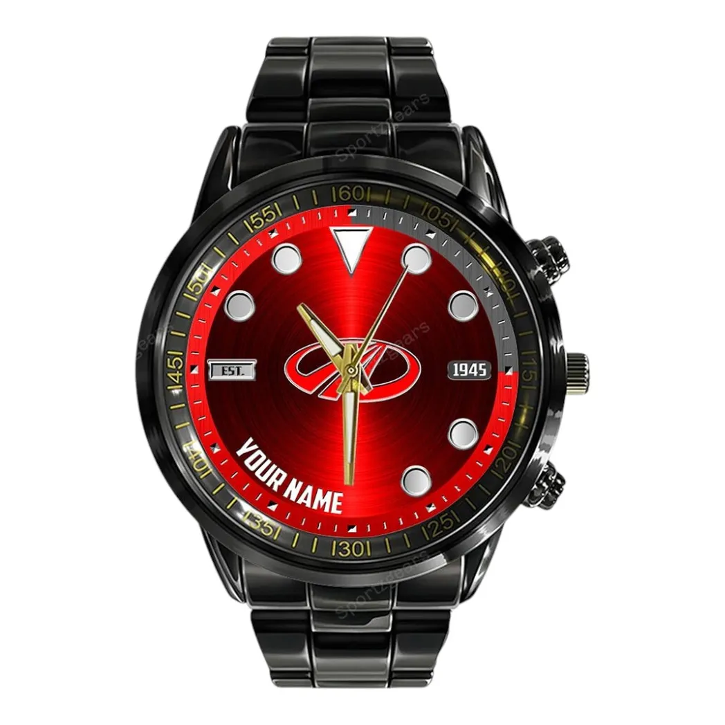 Truck Fans Gift Stainless Steel Watch, Men Watch All Over Print Gift For Truck Fan, Custom Name CAR327032625631