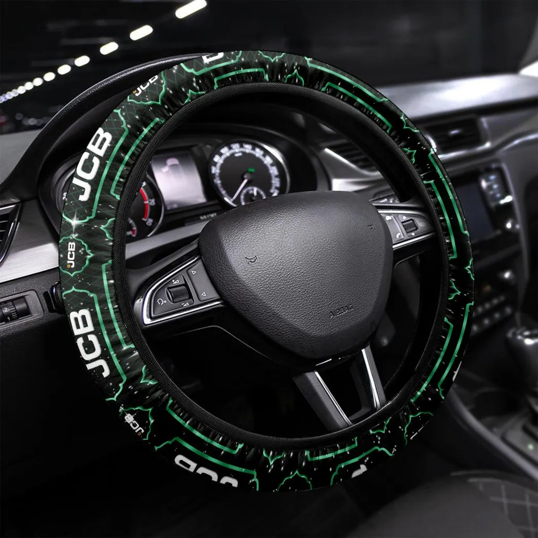 Truck Fans Gift Steering Wheel Cover, Wheel Protector All Over Print Gift For Car Owner - Green CAR55021425338