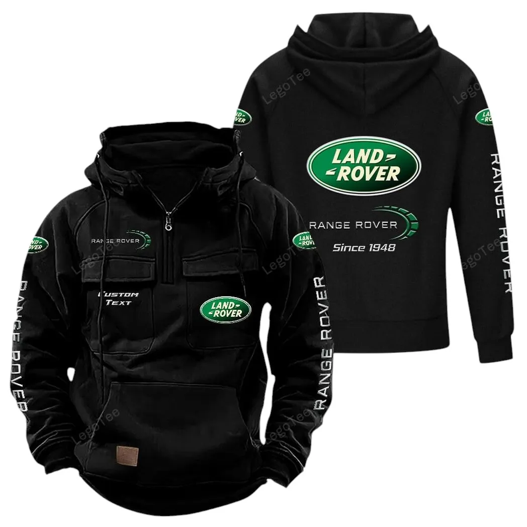 Truck Fans Gift Tactical Quarter Zip Hoodie, Hoodie All Over Print For Truck Lovers - Black CAR96021425688-2