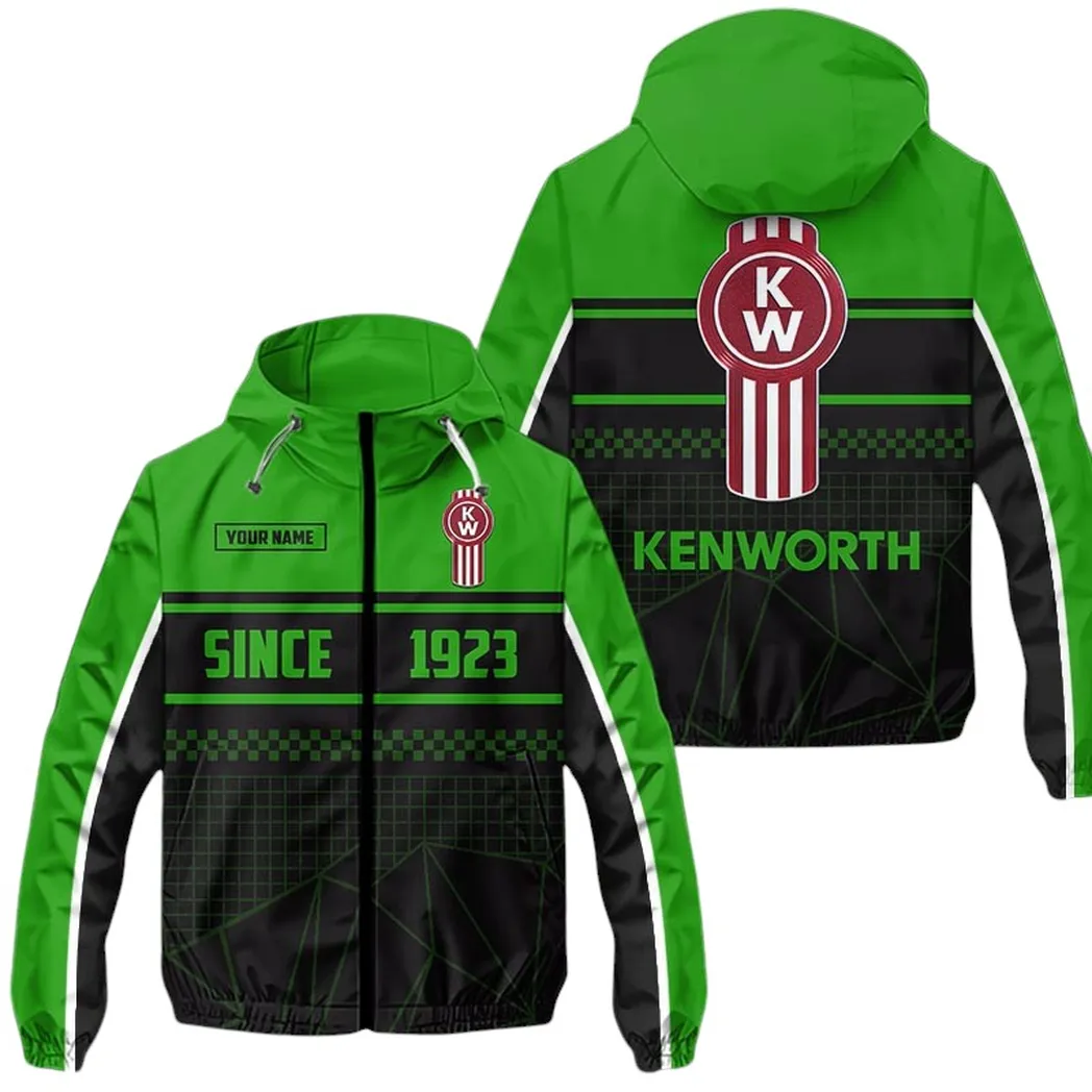 Truck Fans Gift Windbreaker Jacket, Jacket All Over Print For Truck Fan CAR305031825224 - Green