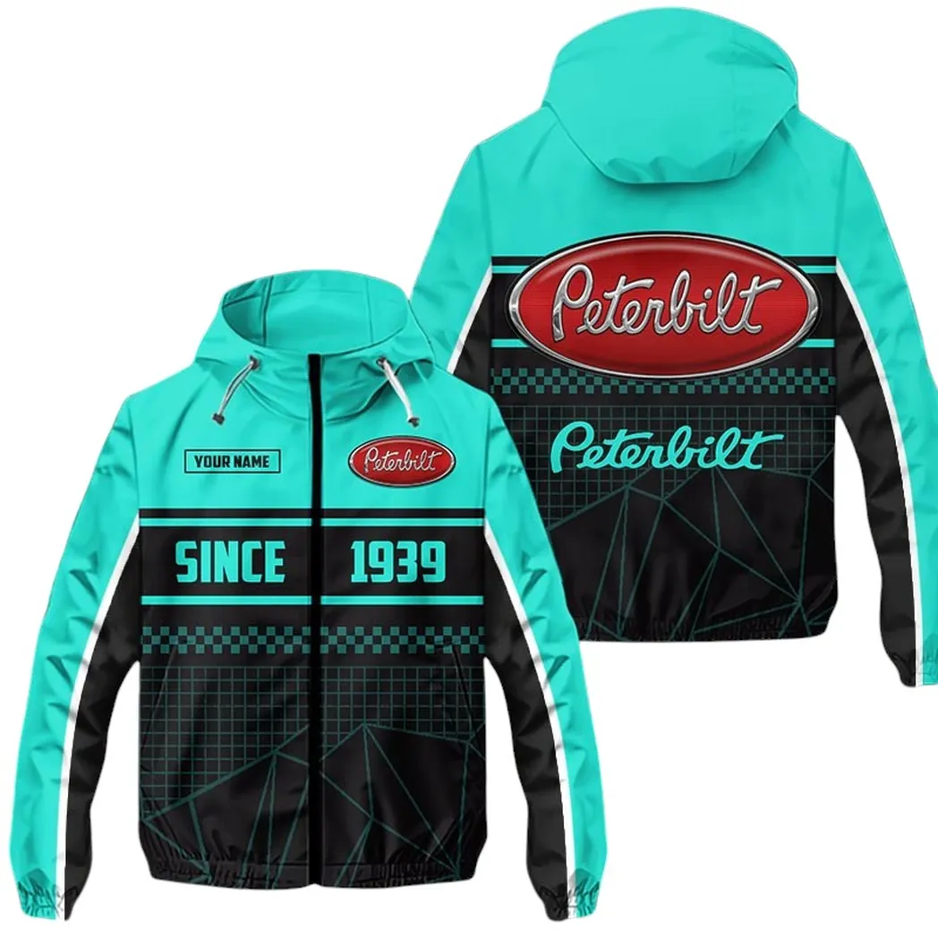Truck Fans Gift Windbreaker Jacket, Jacket All Over Print For Truck Fan CAR305031825225 - Cyan