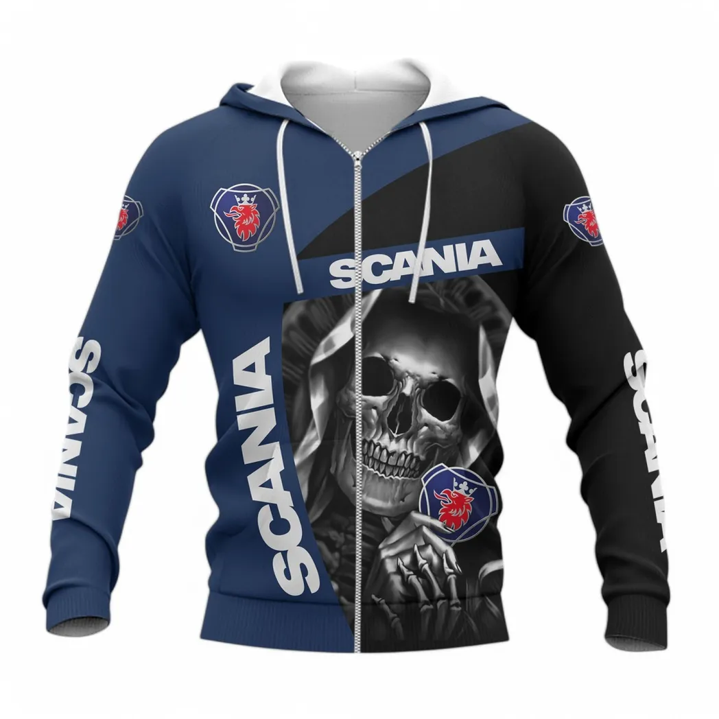 Truck Fans Gift Zipper Hoodie, Hoodie All Over Print For Truck Lovers CAR6702212564