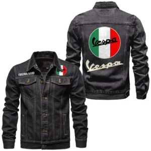Car Fans Gift Denim Jacket, Denim Jacket All Over Print Gift For Car Enthusiasts CAR1901132305 - Black