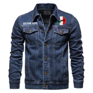 Car Fans Gift Denim Jacket, Denim Jacket All Over Print Gift For Car Enthusiasts CAR1901132305 - Dark Blue