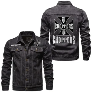 Car Fans Gift Denim Jacket, Denim Jacket All Over Print Gift For Car Enthusiasts CAR1901132318 - Black